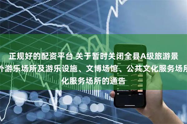 正规好的配资平台 关于暂时关闭全县A级旅游景区、室外游乐场所及游乐设施、文博场馆、公共文化服务场所的通告